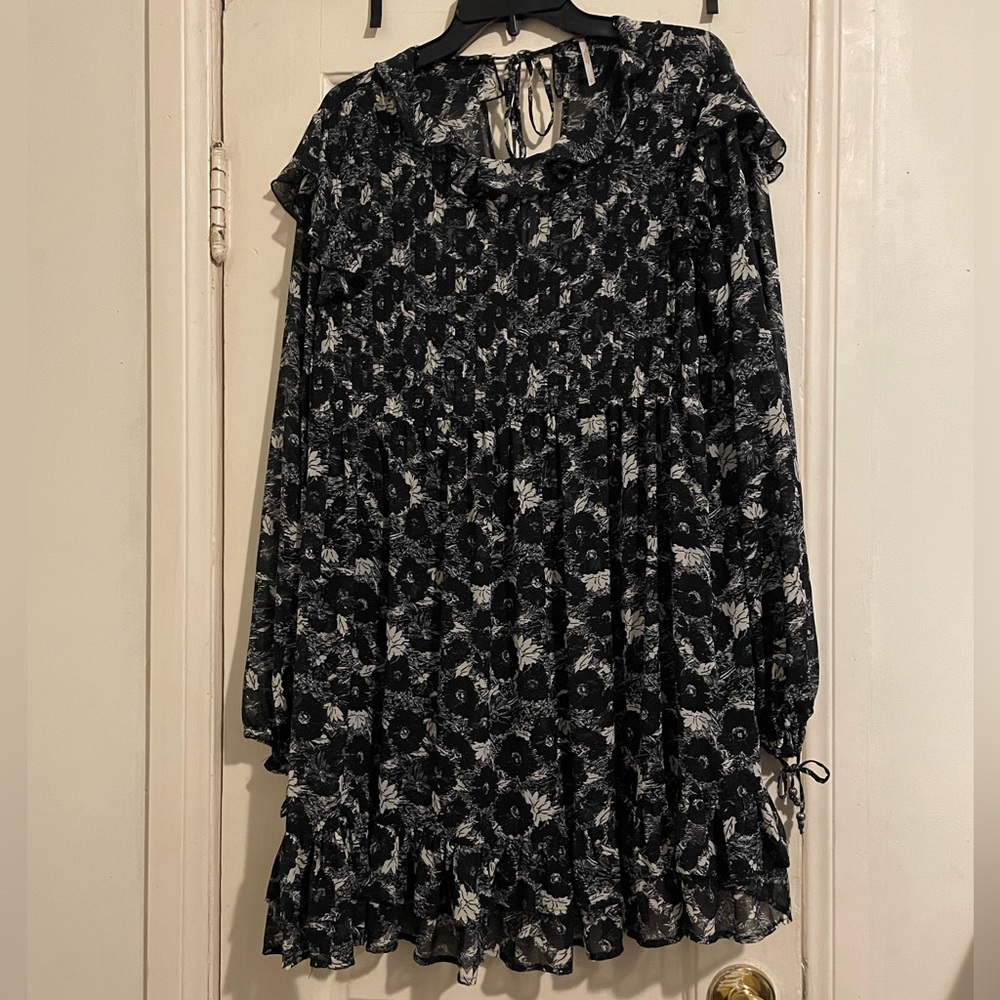 Free People Sheer Dress L